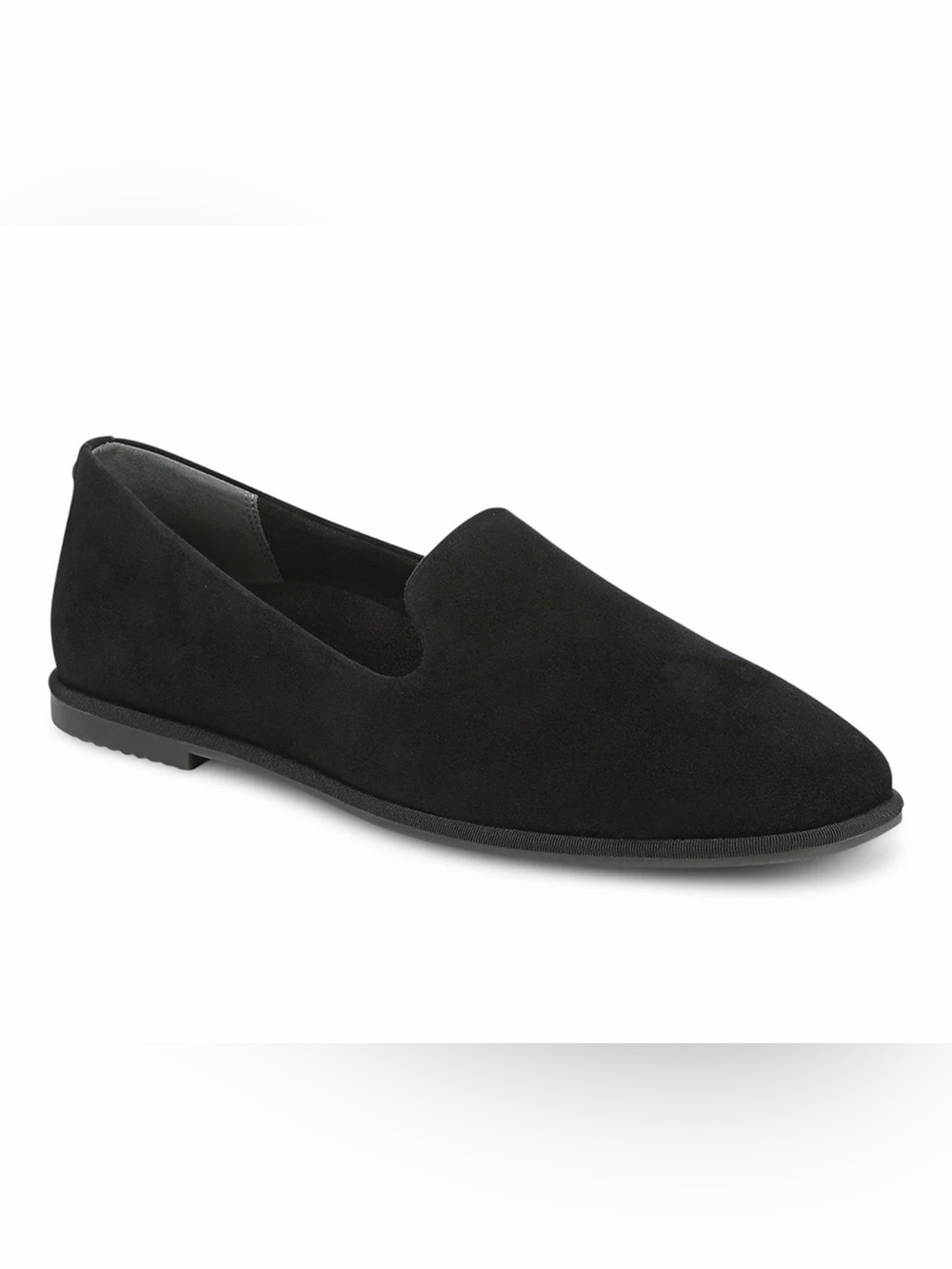 Vionic Black Suede Women's Slip-On Loafer